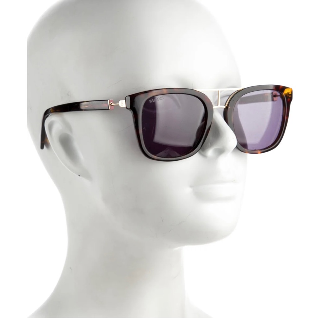 Balmain Wayfarer Style Sunglasses